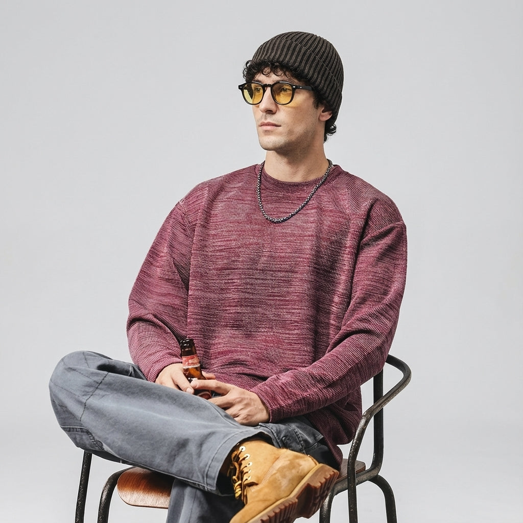 Jacquard Woven Winter Tee