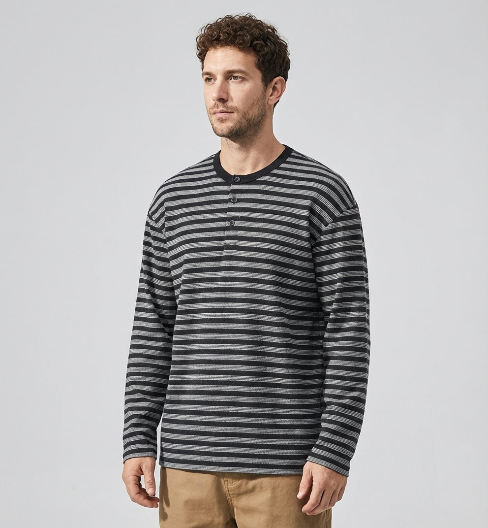 Sailor’s Stripe Henley Tee