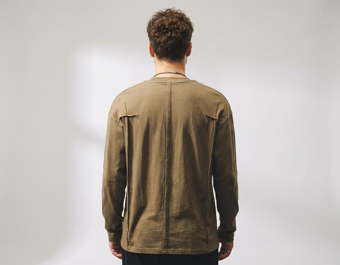Rogue Panel Tee in Khaki