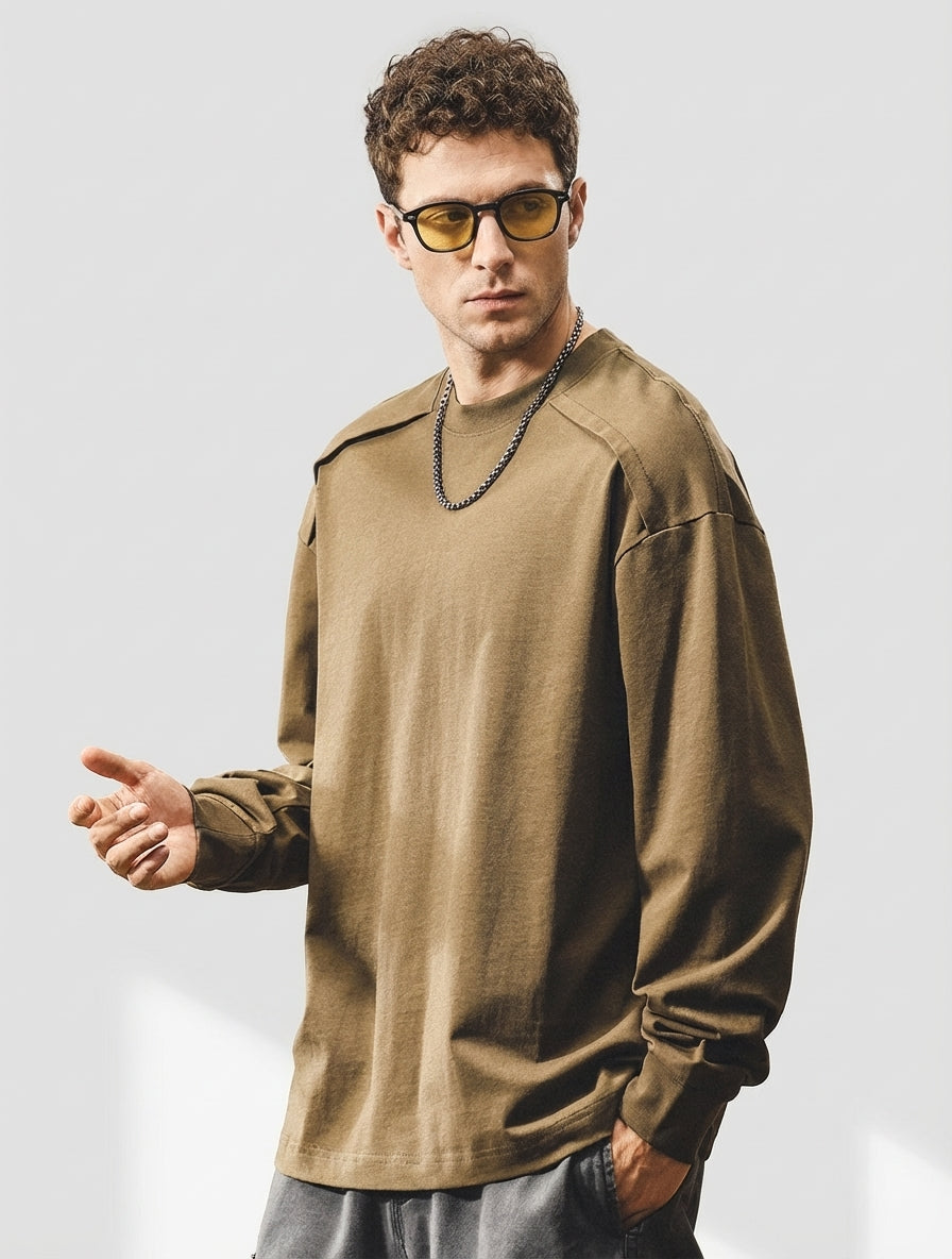 Rogue Panel Tee in Khaki