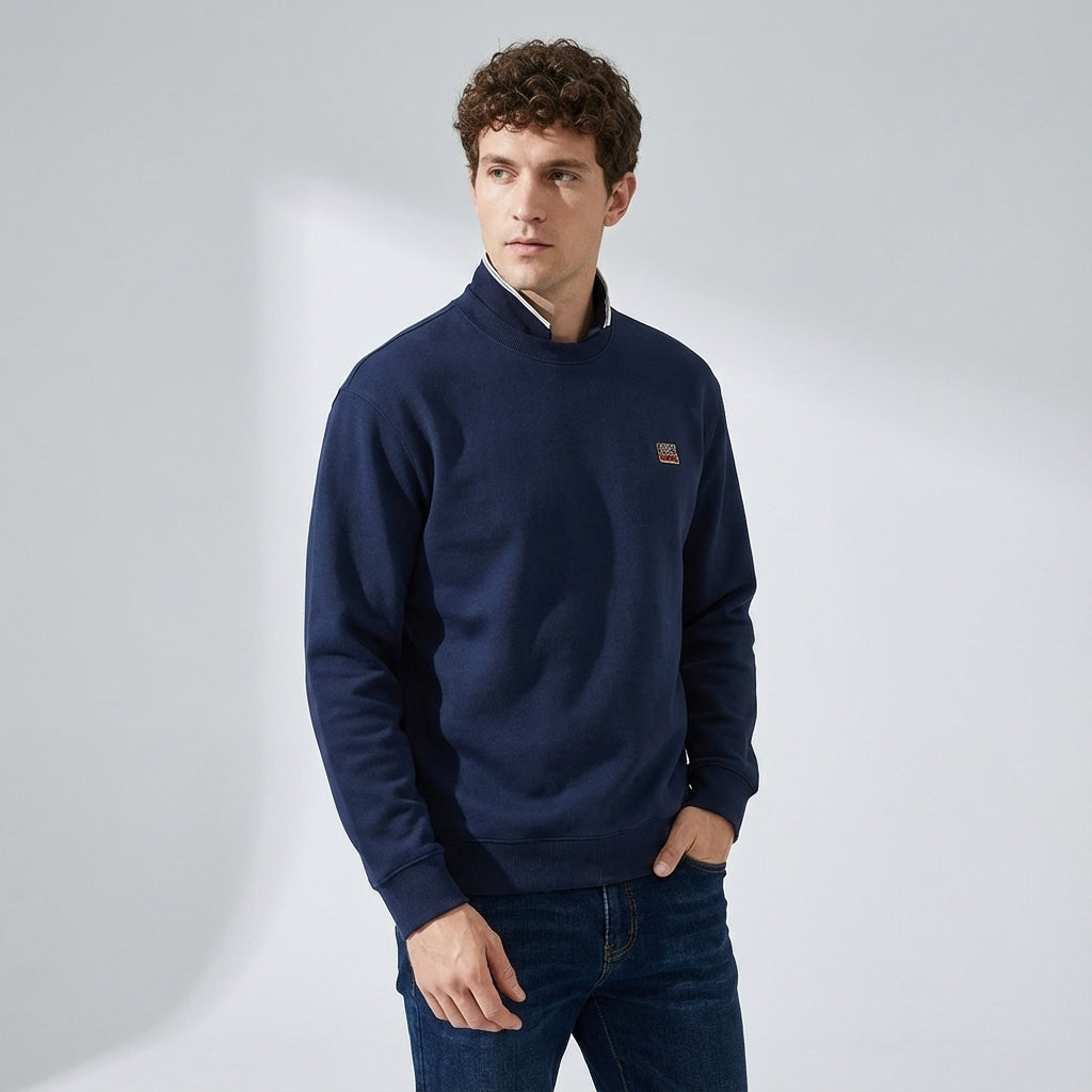 Classic Collared Sweatshirt