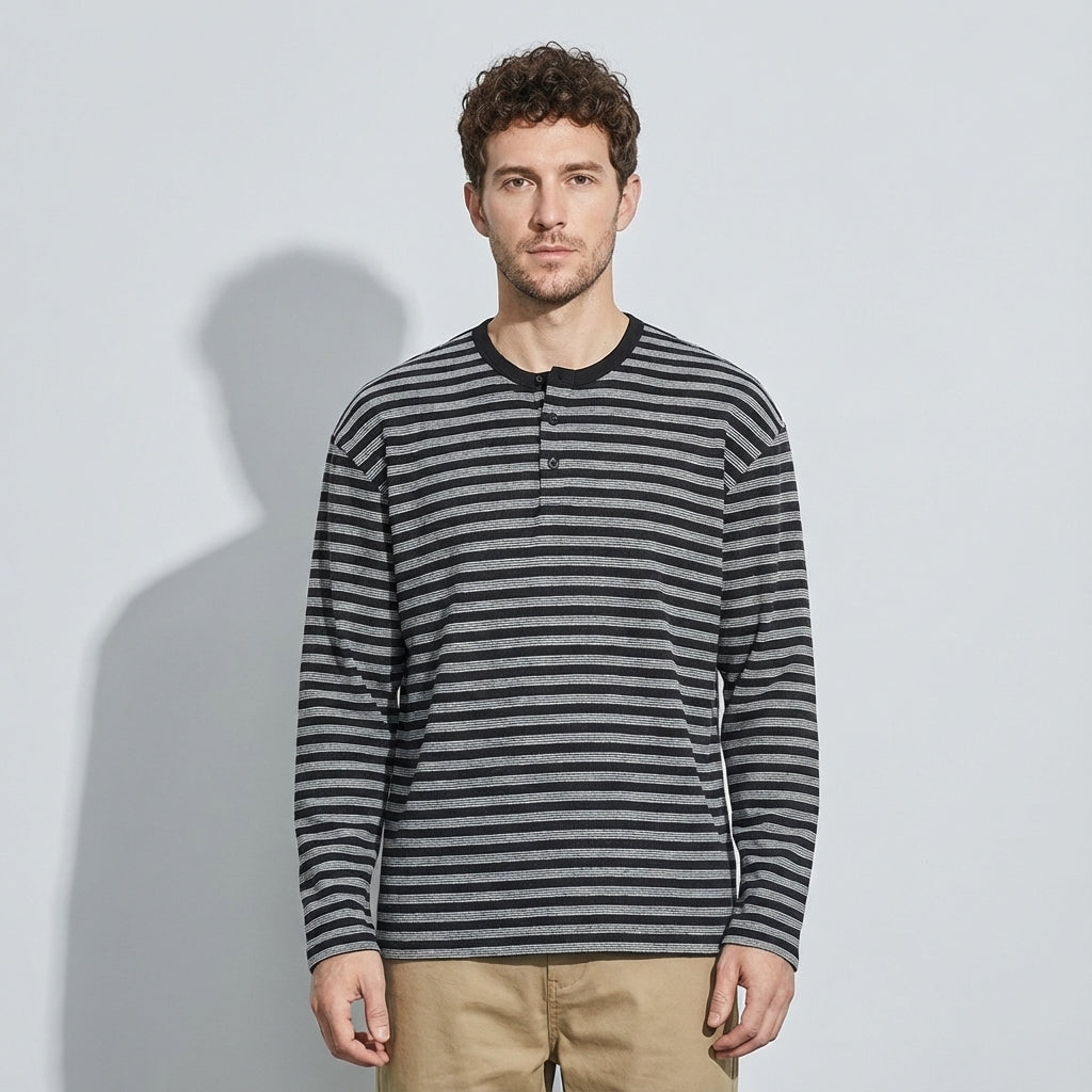 Sailor’s Stripe Henley Tee