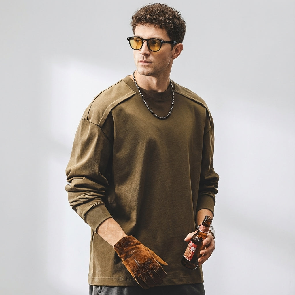 Rogue Panel Tee in Khaki