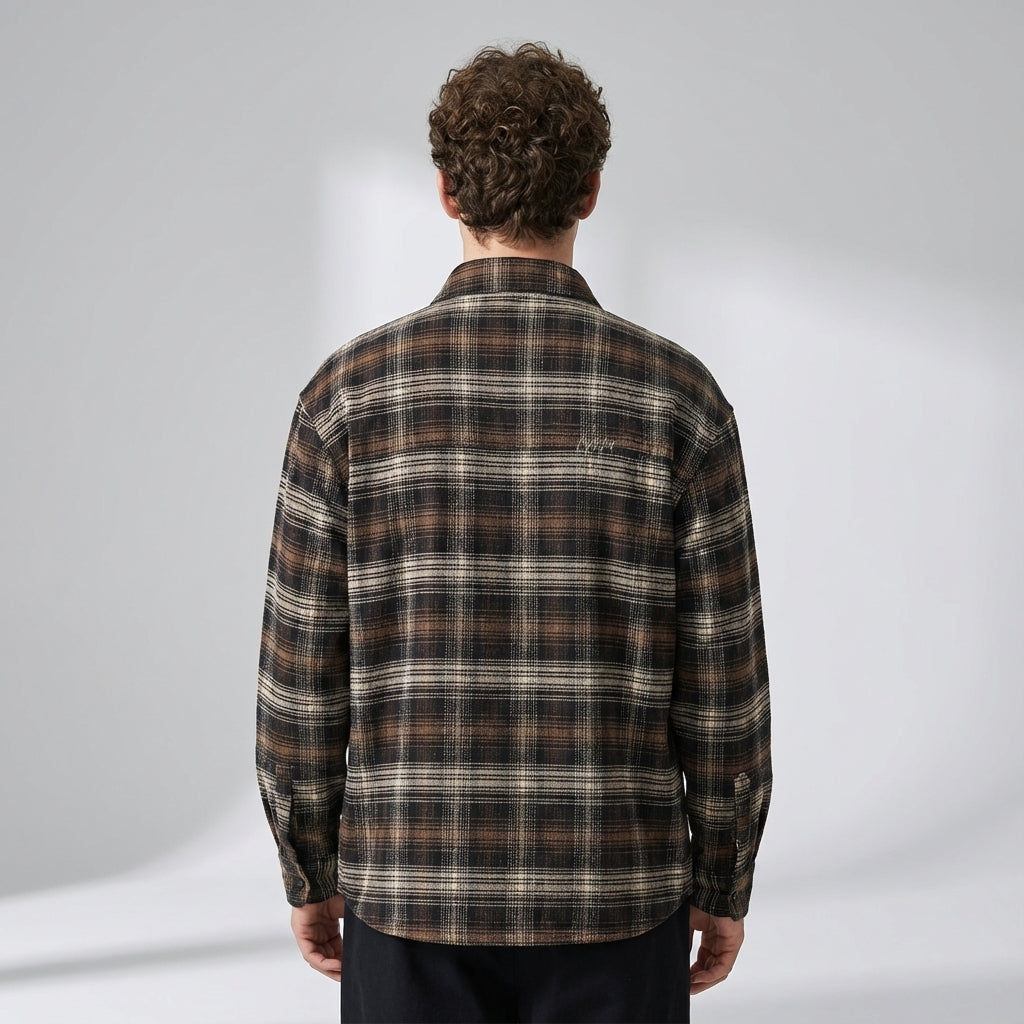 Classic Plaid Layering Winter Shirt