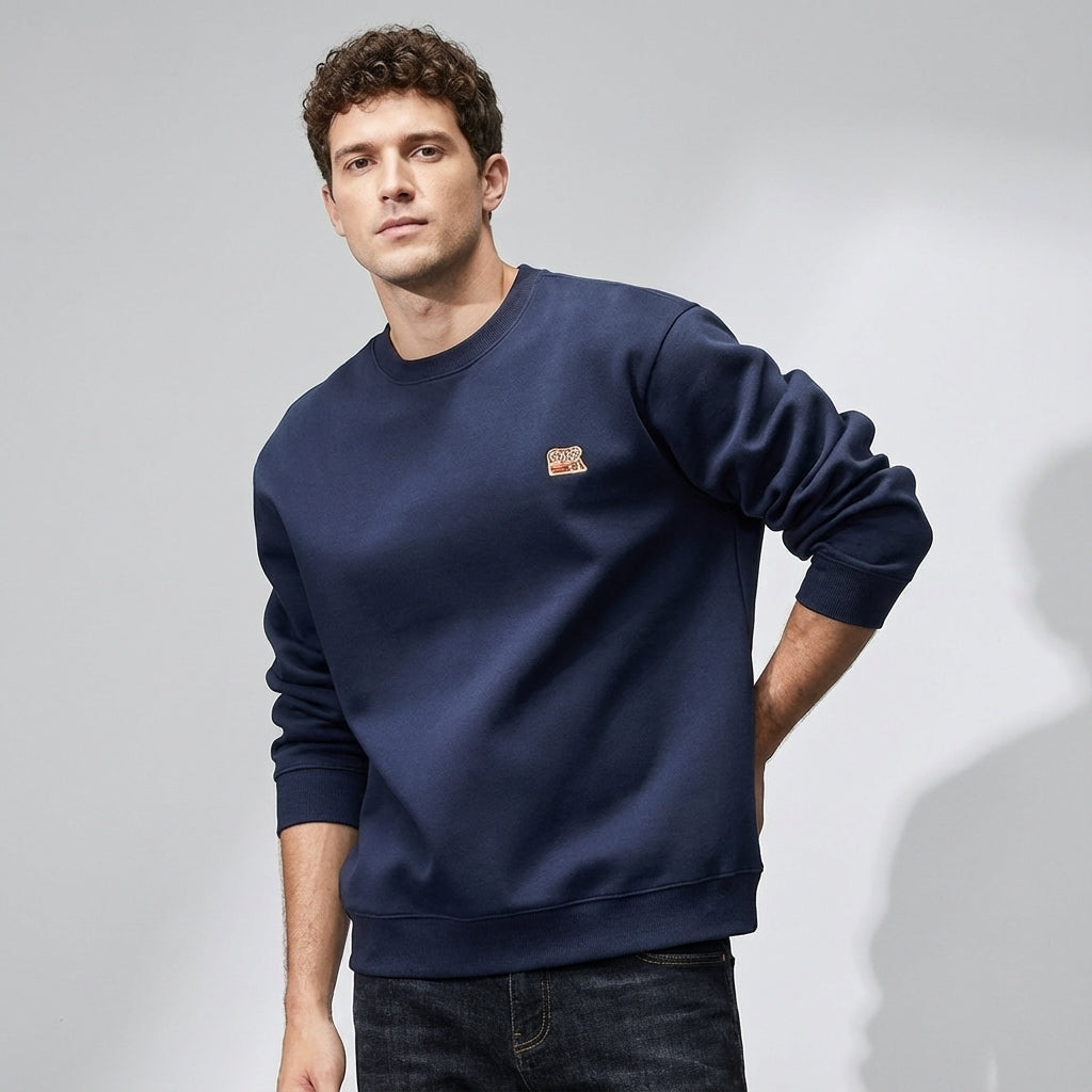 Classic Collared Sweatshirt