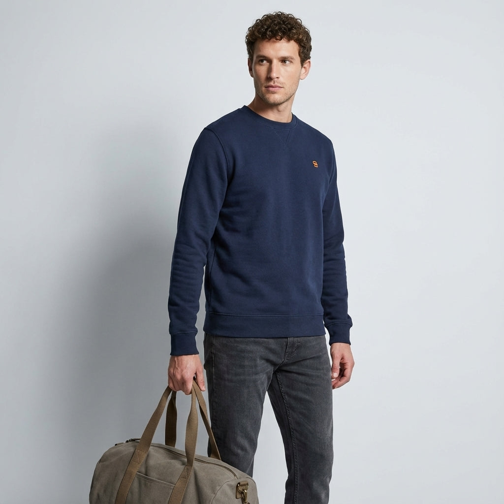 Classic Collared Sweatshirt