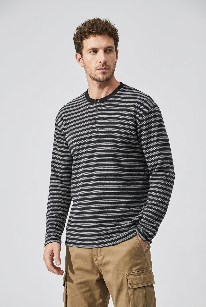 Sailor’s Stripe Henley Tee