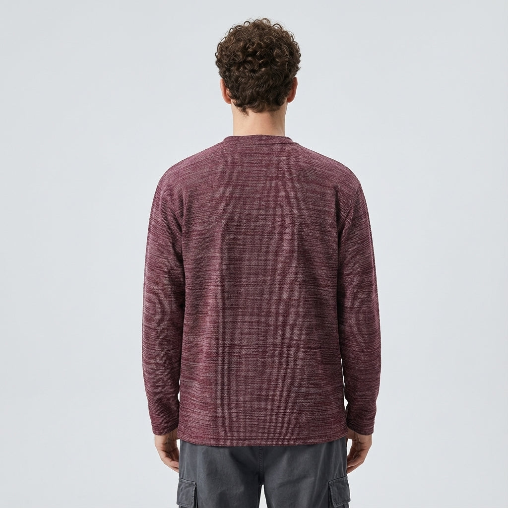 Jacquard Woven Winter Tee
