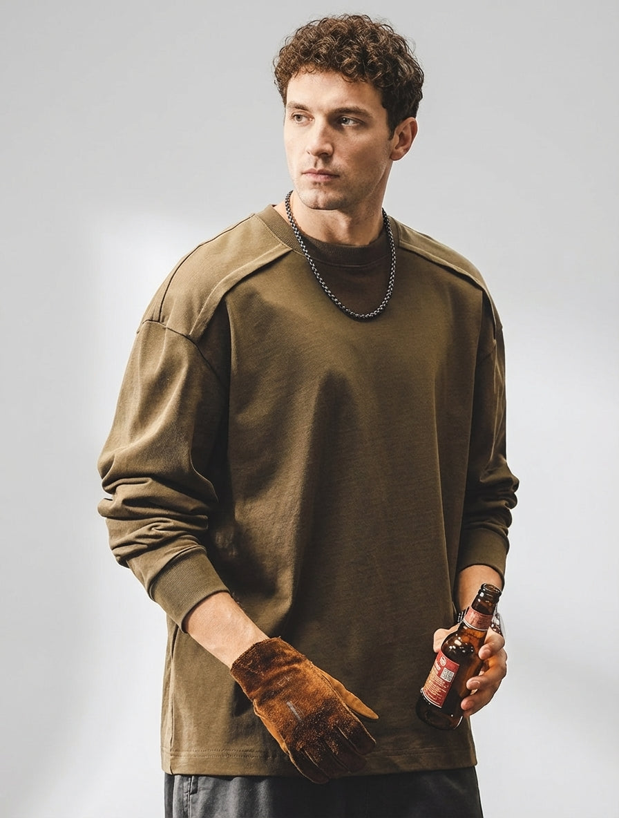 Rogue Panel Tee in Khaki