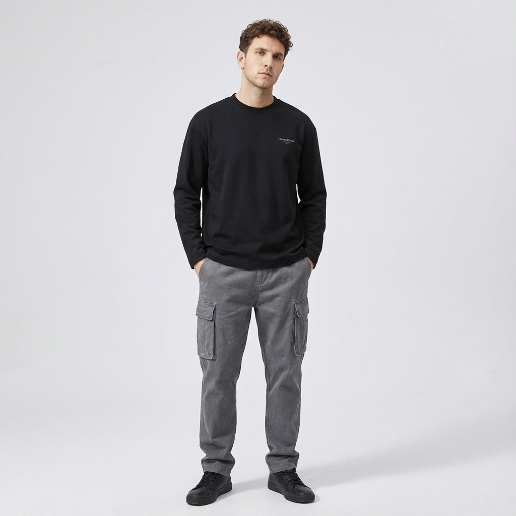 Combed Cotton Sweatshirt