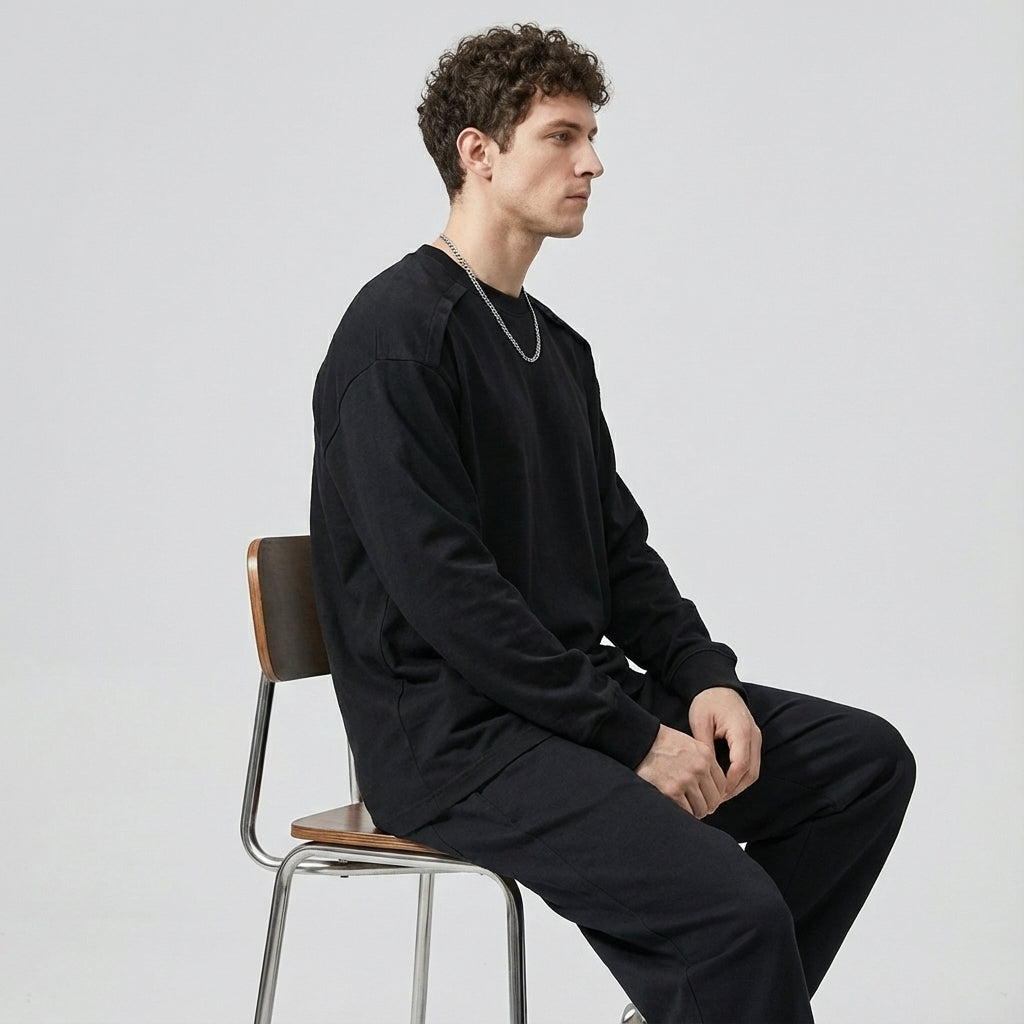 Rogue Panel Tee in Black
