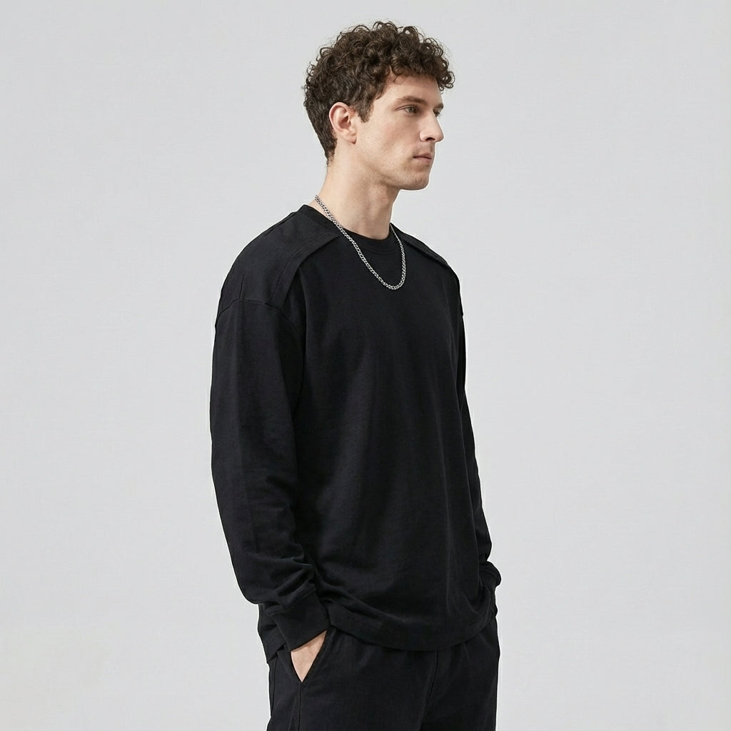 Rogue Panel Tee in Black