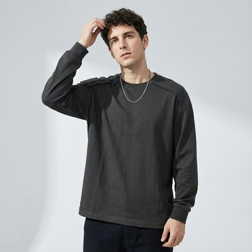 Rogue Panel Tee in Dark Gray