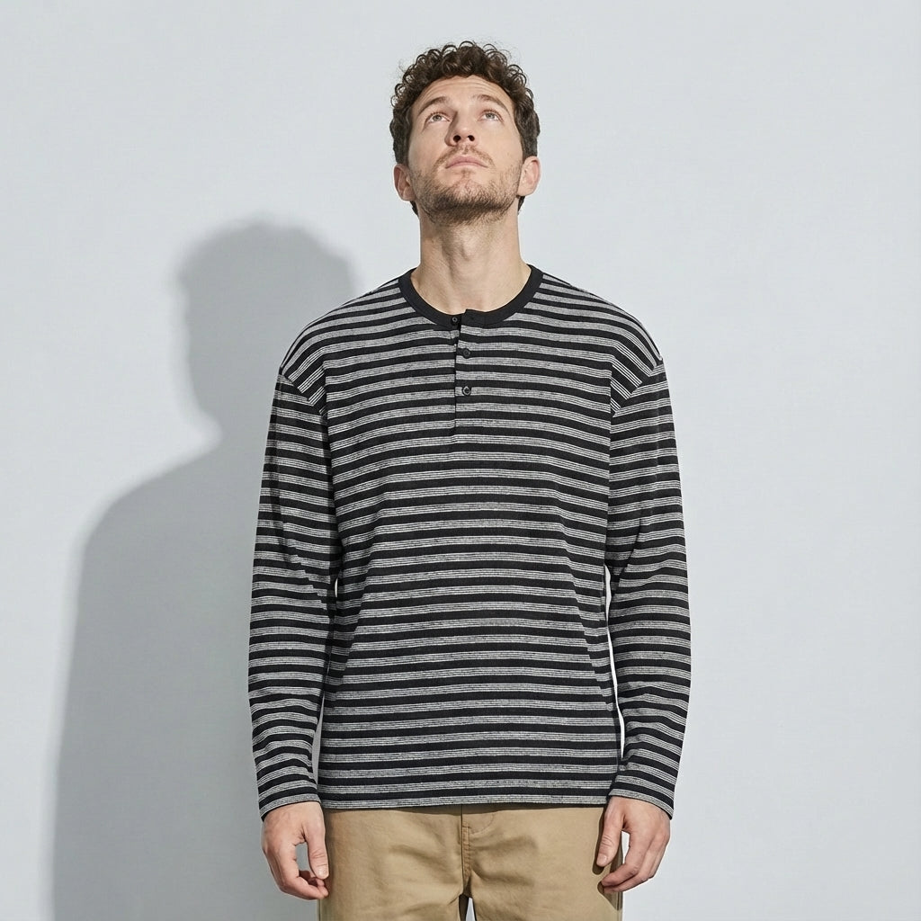 Sailor’s Stripe Henley Tee